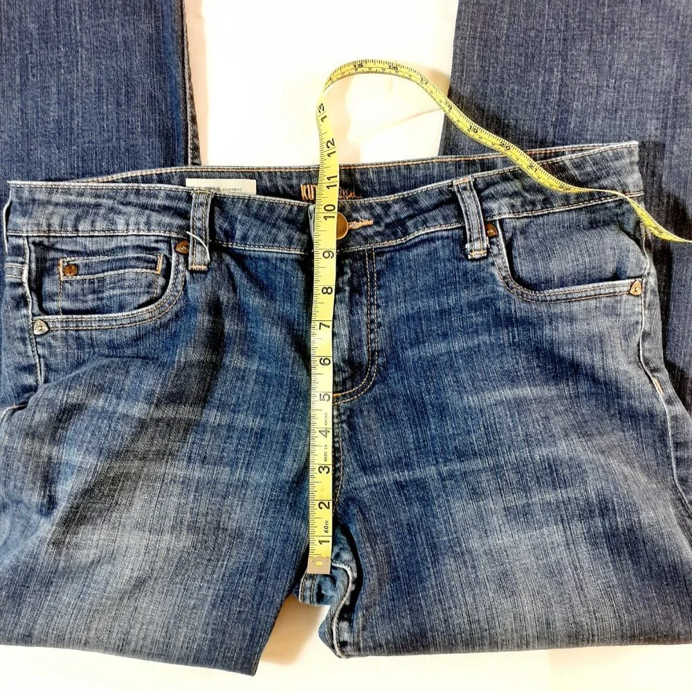 Kut From The Kloth Jeans Womens 14 Catherine Boyfriend Medium Wash Denim - Picture 15 of 16